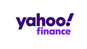 Yahoo Finance publication logo - premium media outlet for guaranteed PR coverage