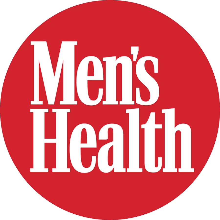 Men's Health publication logo - Men's fitness and lifestyle available for guaranteed PR coverage